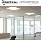 LUXRITE U Bend LED Tube Light, T8 T12, 18W (32W Equivalent), 3000K Soft White, 2000 Lumens, Fluorescent Light Tube Replacement, Direct or Ballast Bypass, DLC and ETL Listed, G13 Base (6 Pack)