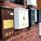 Outus 8 Sheets Vinyl Letter Stickers Self Adhesive Mailbox Numbers Alphabet Stickers Stick on Letters for Christmas Stockings Scrapbook Bulletin Board School Business(2 Inch,Glitter Gold)