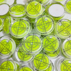 6Pcs Circular Bubble Spirit Levels 32x7mm Degree Mark Round Level Bubble Leveling Tool Measuring Layout Tools