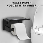 Matte Black Towel Bar Set 10-Piece Black Bathroom Hardware Set Towel Holder Set Includes 23.6 Inch Towel Bar,Toilet Paper Holder with Shelf,Stainless Steel Wall-Mounted Bathroom Set