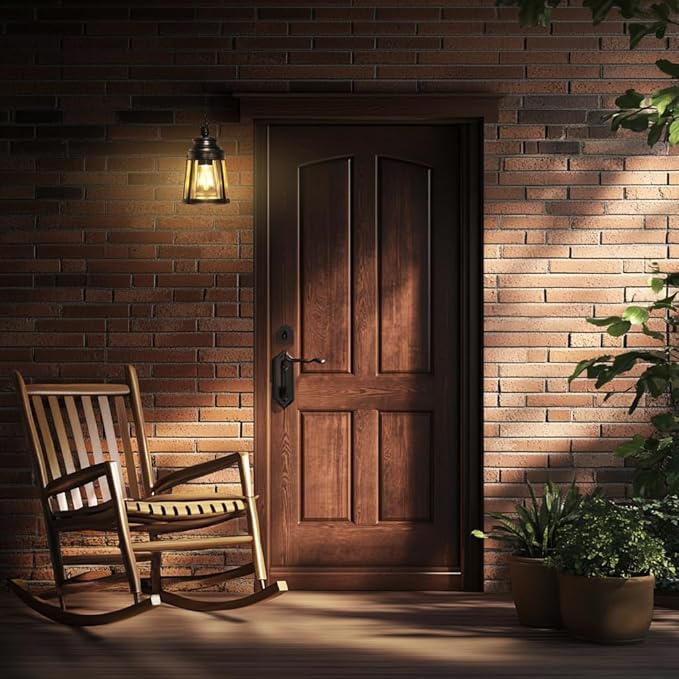 A15 LED Light Bulb 4W (40W Equivalent), 2700K Warm White, Dimmable Edison Filament, 400 Lumens, E26 Medium Base, Clear Glass – Ceiling Fan, Refrigerator/Appliance, Vanity & Chandelier (6-Pack)