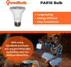 GoodBulb LED PAR20 Light Bulbs | 7 Watt (40 Watt Equivalent) | E26 Base | Warm White 3000K | EcoSmart Lights | High Output 470 Lumens | 4 Pack