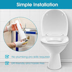 5 Pcs Flush Valve Seal for Kohler Toilets GP1059291 2475620 Upgraded Silicone Seal Kit Compatible with Kohler Canister Flush Valve Seal, Chemical Resistant, Parts for Toilets Tank Canister Gasket Kit