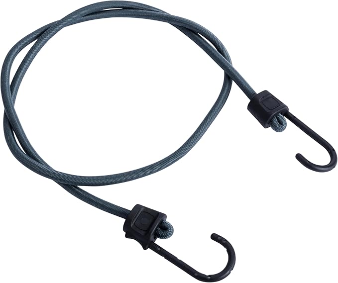 Keeper - 48” Bungee Cord With SST Hooks, 4 Pack - UV and Weather-Resistant