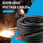 200ft 16/4 16 AWG Portable Power Cable (4 Conductor) - SOOW 600V 16 Gauge Electric Wire for Motor Leads, Portable Lights, Battery Chargers and Machinery - 4 Conductor - 200 Feet Electrical Cord