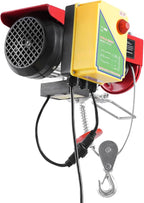 VEVOR Electric Hoist, 1760 lbs 120V Electric Winch with 328 ft Wireless Remote Control, 40 ft Single Cable Lifting Height, Single/Double Slings, Emergency Stop, Lift Hoist for Garage Warehouse Factory