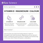 Calcium Citrate with Vitamin D3 K2 & Magnesium Glycinate - Bone Strength Supplement - Plant Based Calcium Supplements for Women & Men - Magnesium and Calcium D3 K2 Pills for Bone Health - 90 Capsules