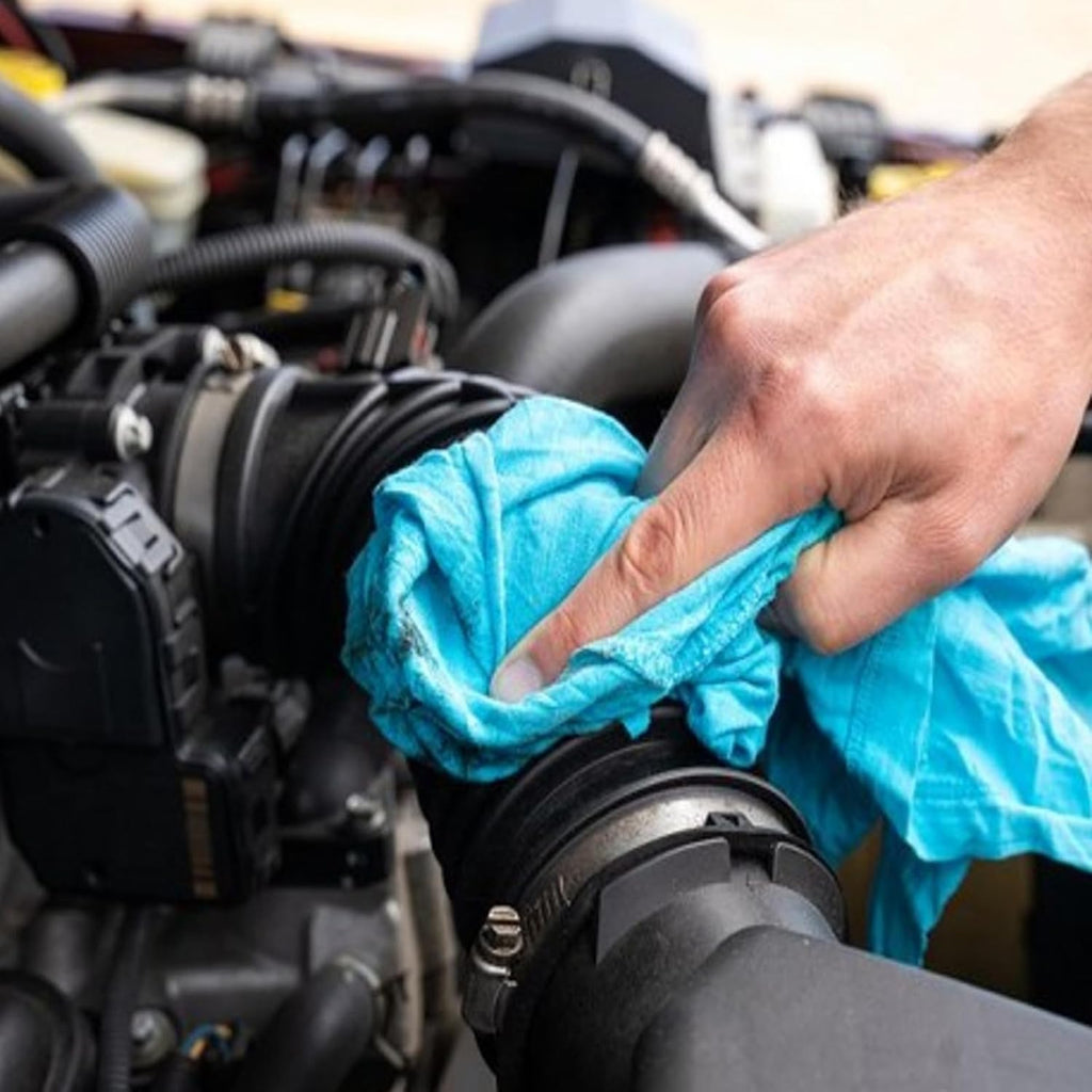 Color T-Shirt Rags (5 lbs. Bag - Pack of 8) - Shop Bulk T-Shirt Cotton Cloth Rag in a Bag, Wipes for House, Mechanic, Auto, Garage, Paint, Window, & Utility