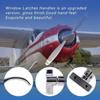 Left & Right Window Latches Pair Compatible with 1954-1977 Cessna100,200,300 Series Aircraft