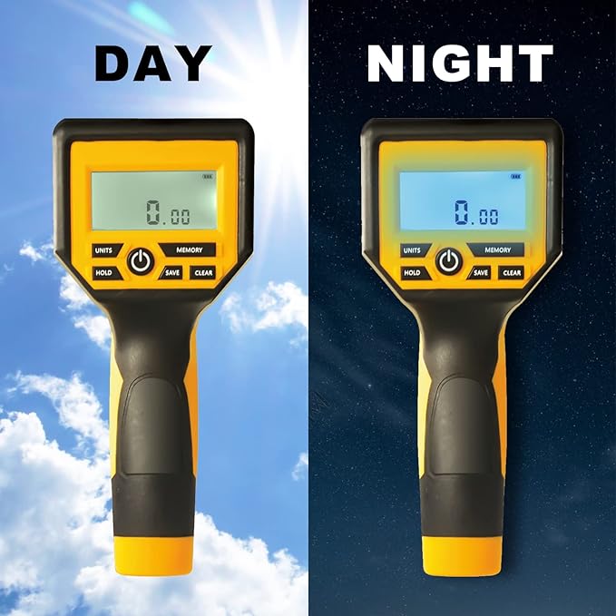 Zozen Measuring Wheel Digital Display High Precision, Premium Measure Wheel with Backlit Display, Multifunction-Metric/Imperial/Hold/Save/Memory etc.