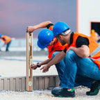 BETHEL 24-inch Bamboo Level, Mortar Adhesion Resistant Light Level, with Double Curved Acrylic Leveling Tubes for Masonry Applications and General Leveling