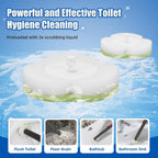 Toilet Bowl Cleaner Wand Refills,70 PCS Disposable Toilet Brush Heads Compatible with Wa.IE Jiemi and Most Wand,Disposable Wand Heads for Deep Cleaning