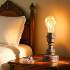 A19 Edison Light Bulbs 60w, Warm Amber, E26 Base Dimmable Vintage Bulbs for Decorative Lighting & Home Decor (Pack of 8)