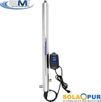 APPLIED MEMBRANES INC. Solapur Whole House Ultraviolet Water Purifier UV Sterilizer for Point of Entry Drinking Water Purification | 11 GPM | Helios Series UV-SPH-11