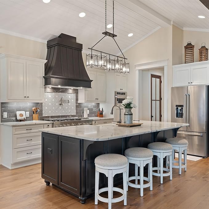 LED Edison Bulbs 6W, Equivalent 60W, High Brightness Daylight White 5000K, 750 Lumens, ST58 Vintage LED Filament Bulbs with 90+ CRI, E26 Base, Dimmable, Clear Glass, Pack of 8