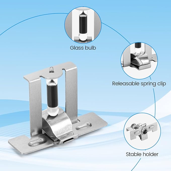 Combustion Shutoff Device Assembly Replacement Kit for Water Heater FVIR, Compatible with Rheem, Ruud, Richmond, GE and Almost Any Gas Tank Water Heater