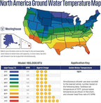 Westinghouse Tankless Water Heater Propane Outdoor Installation Max 8.1 GPM 180,000 BTU, Temp Self Modulating Non Condensing High Efficiency Water Heater for House or Commercial, APOLO Performance