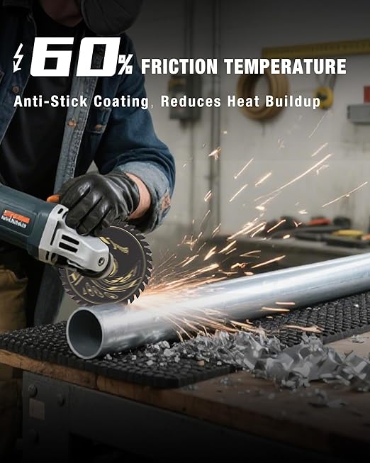 3 Inch 36T Carbide Circular Saw Blades, 3/8-inch Arbor, Cutting Off Tool Plastic Wood. Compatible with Bosch, Ridgid, Ryobi, Milwaukee, DeWalt, Worx (3-Pack)