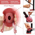 Saillong 1 Sets Toilet Float Replacement Kit, Universal Toilet Flusher Replacement Kit and 2 Inch Flapper Replacement, High-Performance Tank Water Control and Fill Valve