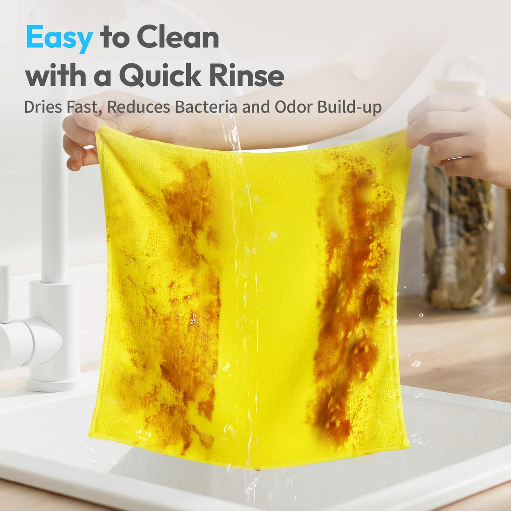 Microfiber Cloth Cleaning Towels (Mixed Color)