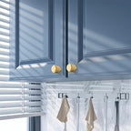 Amerdeco 10 Pack Champagne Bronze Knurled Cabinet Knobs Kitchen Cabinet Pulls for Drawer Dresser, Cupboard and Wardrobe ZH0031