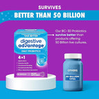 Digestive Advantage Probiotics For Digestive Health, Daily Probiotics For Women & Men, Supports Gut Health, Occasional Bloating & Diarrhea, Minor Abdominal Discomfort, & Immune Support, 60ct Capsules