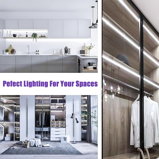 amgolibi T5 14W 6500K Fluorescent Tube, 22 Inches F14T5/865 Straight Fluorescent Bulb, F14T5/DL Fluorescent Lamp for Counter and Cabinet Fixture, Cool White 1350 Lumen G5 Cap