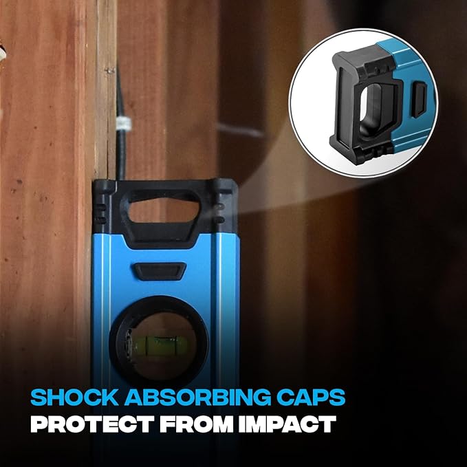 OX Tools Trade Series 8ft Non Magnetic Box Beam Levels - 96 inch Level Aluminum Body Level Hand Tools - Magnified Vials, Shock Absorbing End Cap, Soft Grip Handle Leveler Tool OX-T024224