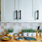 Asidrama 20 Pack 3.75 Inch(96mm) Matte Black Kitchen Cabinet Handles, Cabinet Pulls Kitchen Cabinet Hardware for Cupboard Drawer Pulls