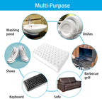 Magic Sponge Erasers, 20 Pack 2X Density Stronger Melamine Sponge Foam Pads, Multi-Functional Household Cleaning Supplies Cleaner for Kitchen, Bathroom, Bathtub, Sink, Wall Cleaner