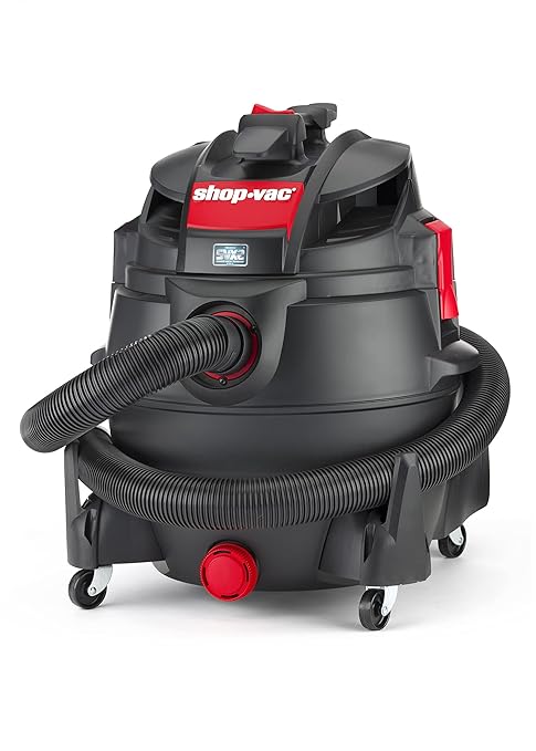 Shop-Vac 5801611 Wet Dry Vac with SVX2 Motor Technology, 16 Gallon, 2-1/2 Inch x 8 Foot Lock-On Hose, 150 CFM, (1-Pack) , Black