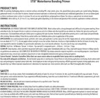 INSL-X SXA11009A-01 Stix Acrylic Waterborne Bonding Primer, 1 Gallon, White