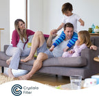 Crystala Filters Replacement for GE® RPWFE, RPWF (with CHIP) Refrigerator Water Filter, Compatible with WSG-4, WF277, GFE28GMKES, PFE28KBLTS, GYE22HMKES, DFE28JSKSS, GFE28GYNFS, GFD28GYNFS, 4 Pack