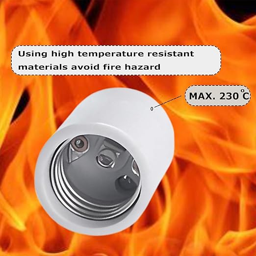 E26 Socket,Ceramic Medium Base Screw Socket E26 E27 Keyless Glazed Porcelain Lampholder (Keyless)