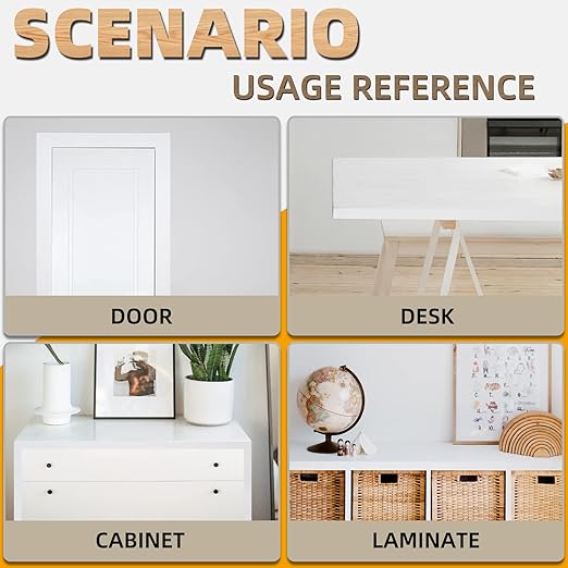 GSCIT Club White Edge Banding, 13/16 inch x 50ft Melamine Edge Banding with Hot Melt Adhesive Preglued Cabinet Edge Banding Flexible White Veneer Edging
