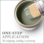 AMY HOWARD AT HOME Chalk-Based One Step Paint for Furniture, Cabinetry, Decor, Finish, and More | No Stripping, Sanding, or Priming | Medium Base | 32 Ounce | Lou Lou