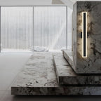 LamQee 31.5 Inch Long Outdoor Wall Lights Modern Exterior Lighting Fixtures for House, Waterproof 3000K 24W 1200LM LED Linear Outdoor Wall Sconces Lighting for Porch Patio Garage Door Yard Indoor