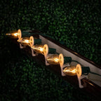 Novelty Lights Incandescent Christmas Replacement Bulbs - Indoor/Outdoor Individual Bulbs for Christmas Tree, Display, & More - C9/E17 Intermediate Base, 7 Watt Lights (Clear, 25 Pack)