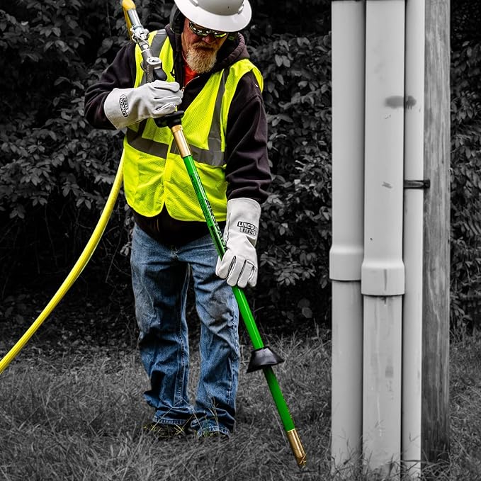 AirSpade 5000 150 CFM Utility Series Kit, Air-Excavation Tool, w/Supersonic Nozzle, 4 Foot Barrel, Rugged Lightweight Construction (ASU50150KT)