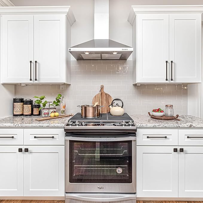 10 Pack 6.25 Inch Oil Rubbed Bronze Cabinet Pulls - Kitchen Cabinet Hardware With Handles for Cabinets and Cupboards