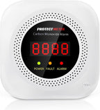 Carbon Monoxide Detectors, CO Detector Plug in Wall 100-220V AC Power Operated, Portable Carbon Monoxide Detector for Home/Hotel/RV with AC Power, Digital LCD