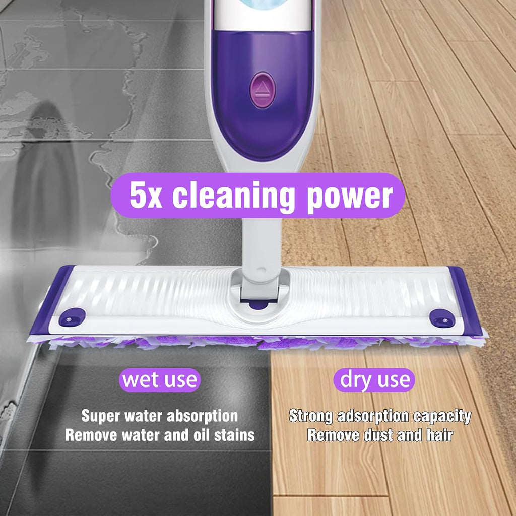 20 Count ‌Disposable Heavy-Duty Power Mop Pads Refills for Swiffer Power Mop,Replacement Floor Cleaning Refills, Non-Washable & Unscented, Compatible with Swiffer PowerMop (Quick-Absorb, No Residue)