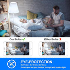 Vintage LED Edison Bulbs 60 Watt Equivalent Dimmable 7W ST58 LED Filament Light Bulbs Daylight White 5000K Antique Style Lighting High Brightness 800LM E26 Medium Base Clear Glass Home Office, 12 Pack