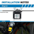 GLOSO Single Pole Miniature Circuit Breaker Manual Reset Switch Yachts Campers Caravans Control Panel M4 Screw Black Rocker 25A J1P