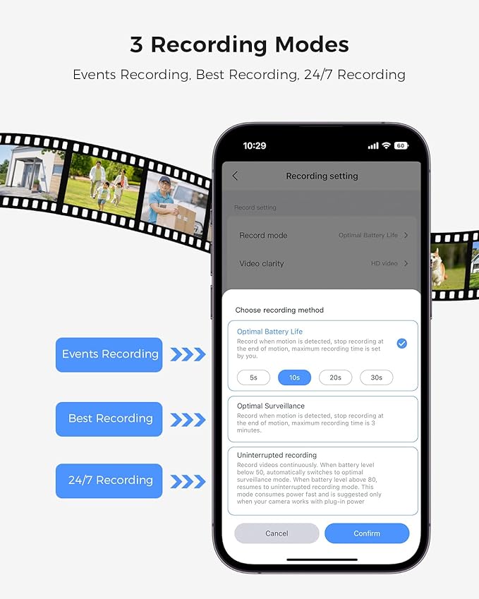 Hiseeu Solar Security Cameras Wireless Outdoor System, 8 Cam-Kit, Expandable to 10CH, No Monthly Fee, Solar-Powered, Home Security Cameras System with 2K Color Night Vision, 2.4G & 5G WiFi, 1TB HDD