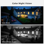 [Dual Lens+Human Tracking] Hiseeu 4K PoE Security Camera System, 4 Pcs 6MP PoE PTZ Cameras, 300°Pan 90°Tilt,Color Night Vision, Motion Detect,2 Way Audio,Smart Playback,0 Fee, 3TB HDD, 7/24 Record