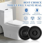 Toilet Fill Valve Seal Replacement Part Compatible with Fluidmaster 200,242, 400 and 747 Toilet Tank Fill Valve Parts,for Kohler 83143 (10 pack)