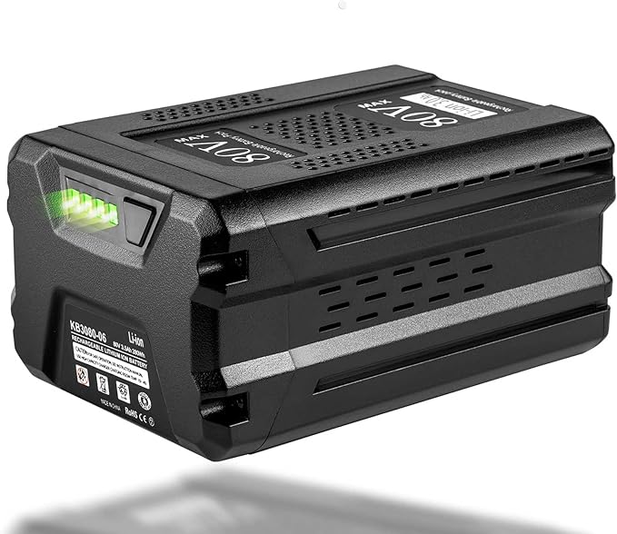 80V Replacement Battery for Kobalt 80V 3.0Ah MAX Lithium-Ion Battery KB2580-06 KB680-06 KB280-06 2910303-RC for Cordless Power Tool