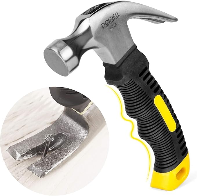 DOWELL Small Mini Tool Set School College Student Kids Dorm Tool Set Kit Home Repair Hand Tools with Tool Box Storage Case Upgraded HYT9