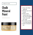 Dixie Belle Paint Company Chalk Finish Furniture Paint - Colonel Mustard (4oz) - Matte Retro Yellow Chic Chalk Mineral DIY Furniture Paint